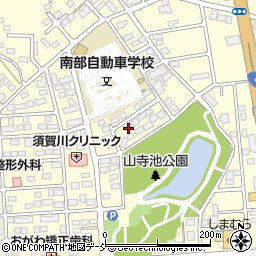 福島県須賀川市北山寺町92周辺の地図