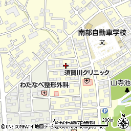 福島県須賀川市北山寺町161周辺の地図