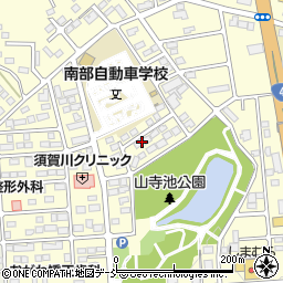 福島県須賀川市北山寺町93周辺の地図