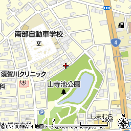 福島県須賀川市北山寺町81周辺の地図