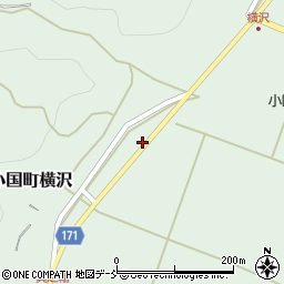 新潟県長岡市小国町横沢1458周辺の地図