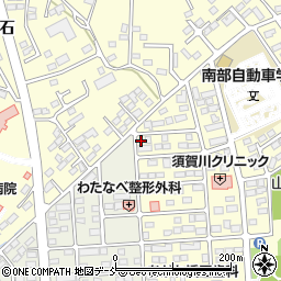 福島県須賀川市北山寺町165周辺の地図