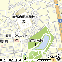 福島県須賀川市北山寺町96周辺の地図