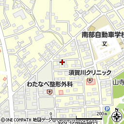 福島県須賀川市北山寺町167周辺の地図