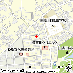 福島県須賀川市北山寺町171周辺の地図