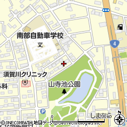 福島県須賀川市北山寺町82周辺の地図