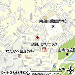 福島県須賀川市北山寺町156周辺の地図