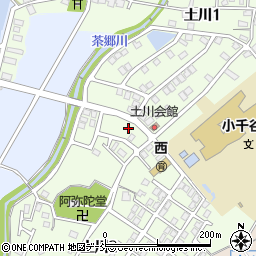 新潟県小千谷市土川周辺の地図