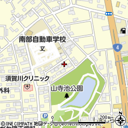 福島県須賀川市北山寺町100周辺の地図