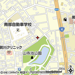 福島県須賀川市北山寺町35周辺の地図