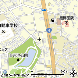 福島県須賀川市北山寺町337周辺の地図