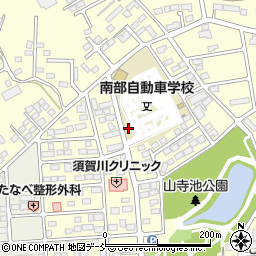 福島県須賀川市北山寺町72周辺の地図