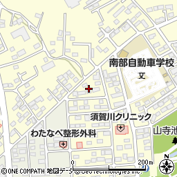 福島県須賀川市北山寺町147周辺の地図