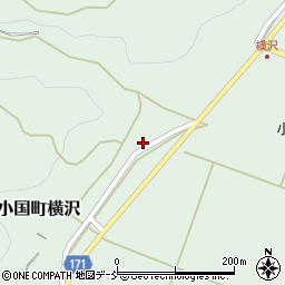新潟県長岡市小国町横沢1196周辺の地図