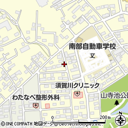 福島県須賀川市北山寺町145周辺の地図