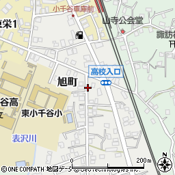 篠田材木店周辺の地図
