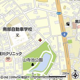 福島県須賀川市北山寺町34周辺の地図