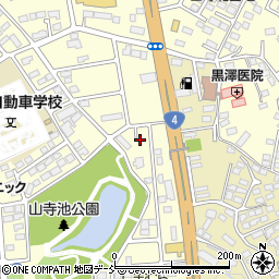 福島県須賀川市北山寺町344周辺の地図