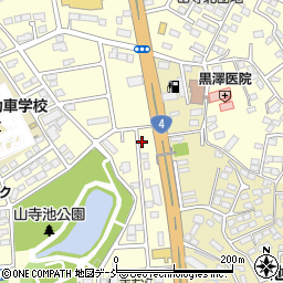 福島県須賀川市北山寺町333周辺の地図