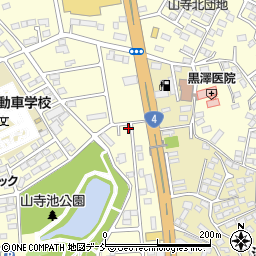 福島県須賀川市北山寺町335周辺の地図