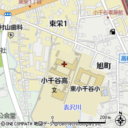 小千谷高等学校周辺の地図