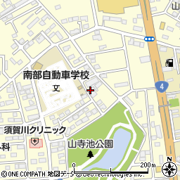 福島県須賀川市北山寺町37周辺の地図