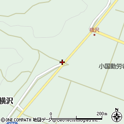 新潟県長岡市小国町横沢1368-1周辺の地図