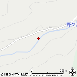 福島県南会津郡只見町小林三百苅周辺の地図