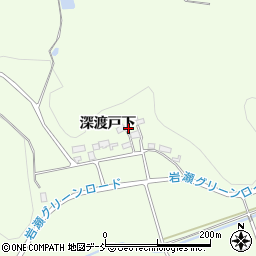 福島県須賀川市深渡戸下周辺の地図