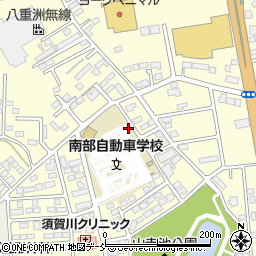 福島県須賀川市北山寺町51周辺の地図