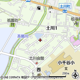 新潟県小千谷市土川1丁目周辺の地図