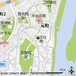 新潟県小千谷市元町13周辺の地図