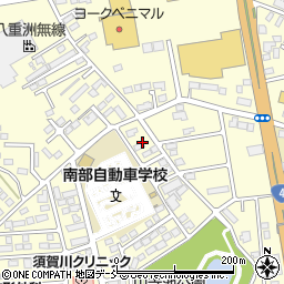 福島県須賀川市北山寺町45周辺の地図