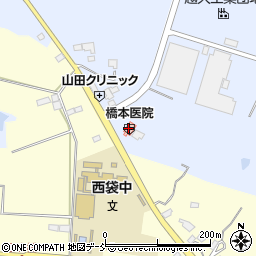 橋本医院周辺の地図