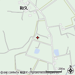 福島県須賀川市矢沢和久入周辺の地図