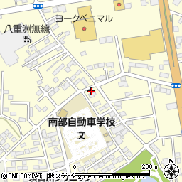福島県須賀川市北山寺町43周辺の地図