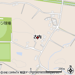 福島県須賀川市畑田古内周辺の地図