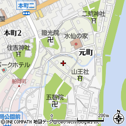 新潟県小千谷市元町12周辺の地図