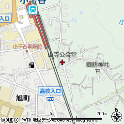 山寺公会堂周辺の地図