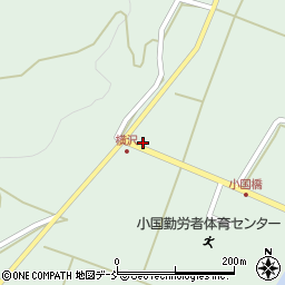 新潟県長岡市小国町横沢1610周辺の地図