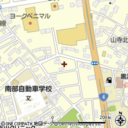 福島県須賀川市北山寺町7周辺の地図