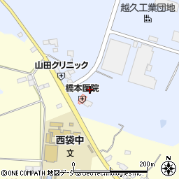 福島県須賀川市越久三斗内周辺の地図