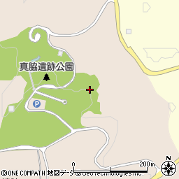 真脇遺跡公園周辺の地図