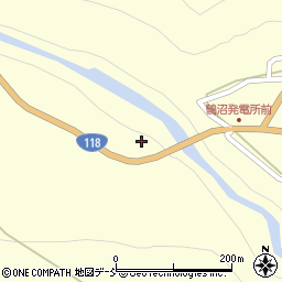 福島県南会津郡下郷町高陦滝ノ上乙周辺の地図