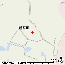 福島県須賀川市江持新吾田周辺の地図