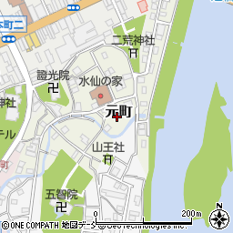 新潟県小千谷市元町7周辺の地図