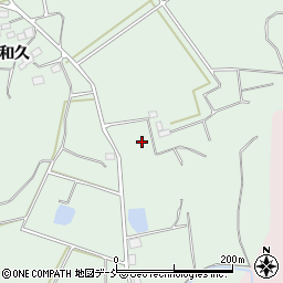 福島県須賀川市矢沢中島周辺の地図