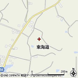 福島県須賀川市江持東海道周辺の地図