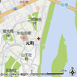 新潟県小千谷市元町5周辺の地図