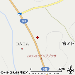 福島県田村郡小野町飯豊柿人周辺の地図